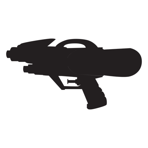 Water gun silhouette PNG Design