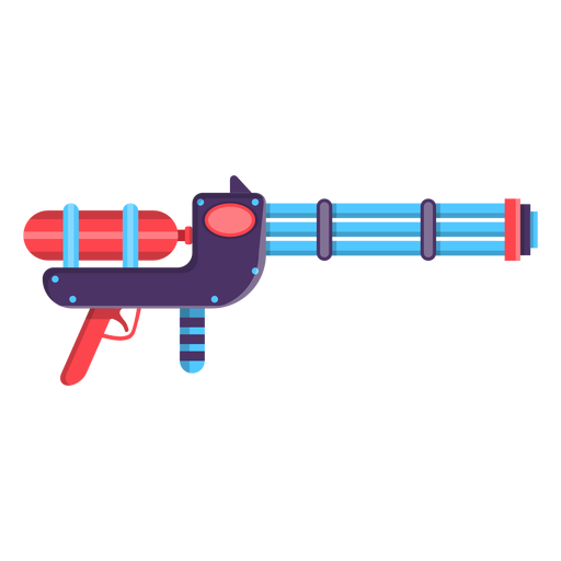 Ícone de brinquedo de pistola d&#39;água Desenho PNG