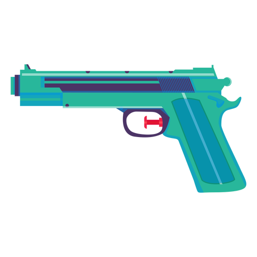 Wasserpistolen-Symbol PNG-Design
