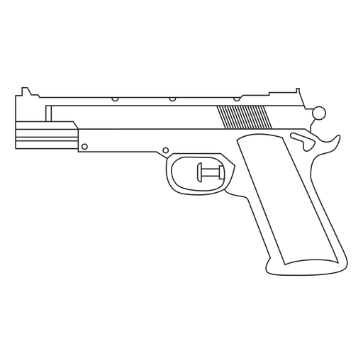 Ícone de golpe de pistola de água Desenho PNG