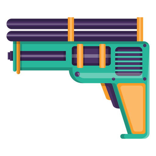 Ícone de brinquedo de pistola d&#39;água Desenho PNG