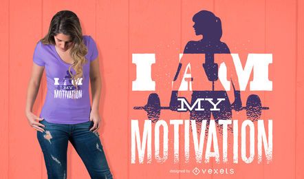 I Am My Motivation T shirt Design I Am My Motivation T-shirt Design