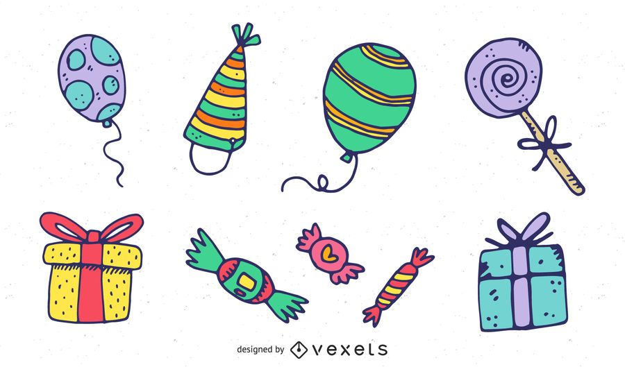 Party Icons Set Party Icons Set