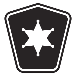 Police Elements Badge Stroke Transparent Png Svg Vector File