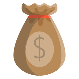 Tasche Dollar Illustration PNG-Design