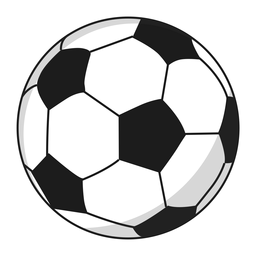 Ball football pentagon illustration PNG Design Transparent PNG