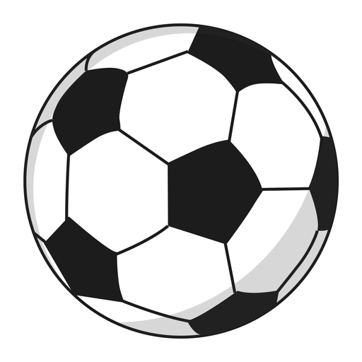 Ball Fußball Pentagon Illustration PNG-Design