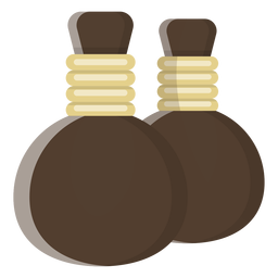 Ilustração do par de garrafas Desenho PNG