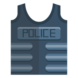 Kugelsichere Weste Flak Jacke Illustration PNG-Design