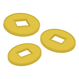 Ilustração do botão três Desenho PNG