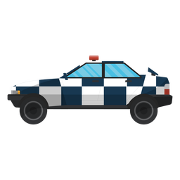 Design PNG E SVG De Caminhão De Carro De Polícia Para Camisetas