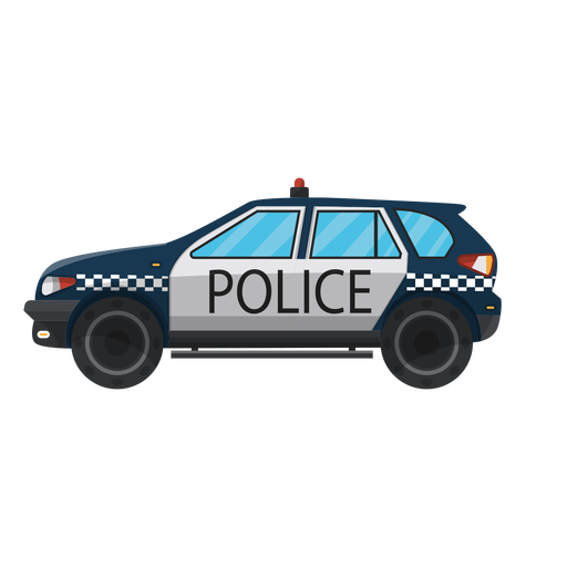 Carro De Policia Dibujo Png 1824