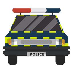 Illustration des Autopolizeigesetzes PNG-Design
