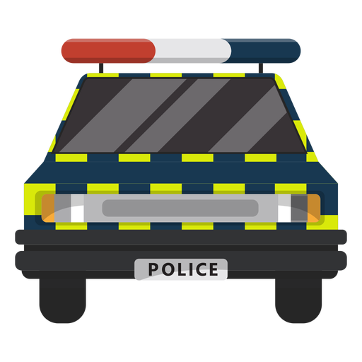 Design PNG E SVG De Caminhão De Carro De Polícia Para Camisetas