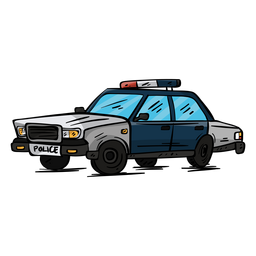 Car police wheel illustration Transparent PNG