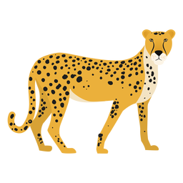 Gepard Illustration PNG-Design Transparent PNG