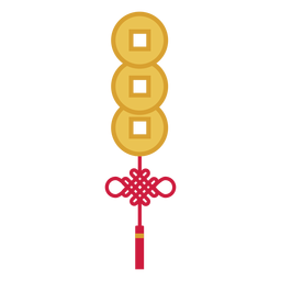 Decoration button flat PNG Design