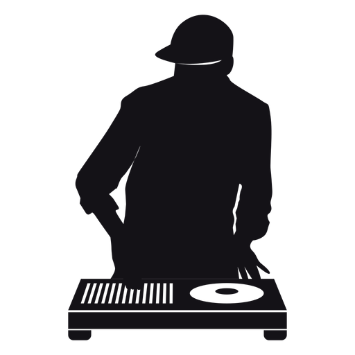 Silueta de mezclador de dj - Descargar PNG/SVG transparente