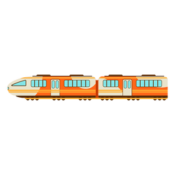 Ilustração de trem elétrico