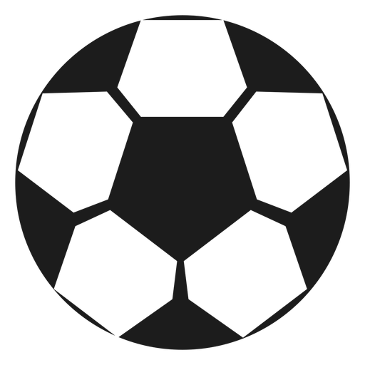 Fußball Silhouette PNG-Design