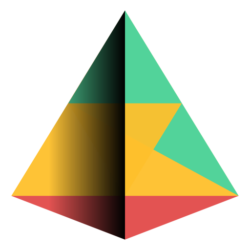 Download Geometry Pyramid Triangle Apex Flat Transparent Png Svg Vector File