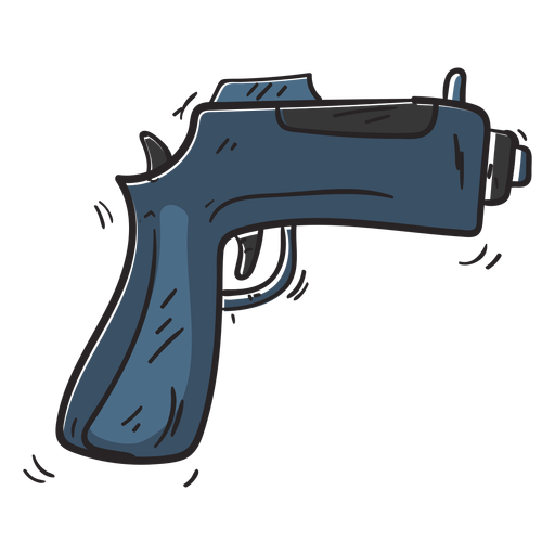 Gun weapon illustration PNG Design