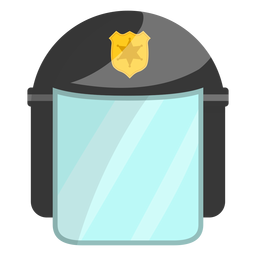 Helmpolizeiillustration PNG-Design