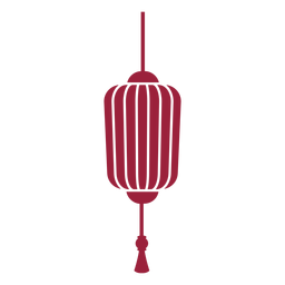 Chinese lantern flat - Transparent PNG & SVG vector file