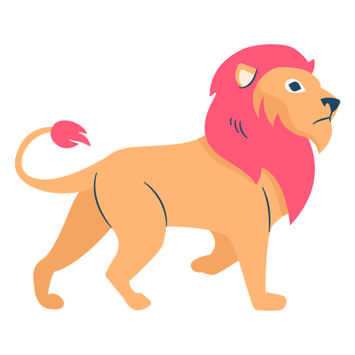 Löwenwohnung PNG-Design
