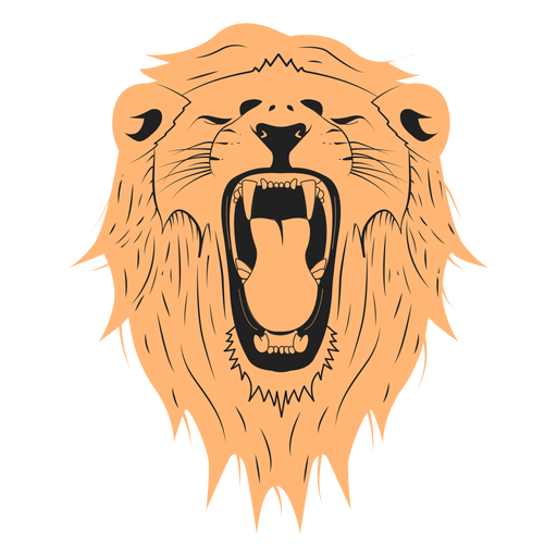 Download Lion illustration design - Transparent PNG & SVG vector file