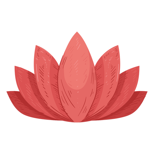 Lotusblattillustration PNG-Design