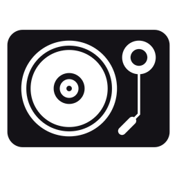 Mixer einfache Silhouette PNG-Design