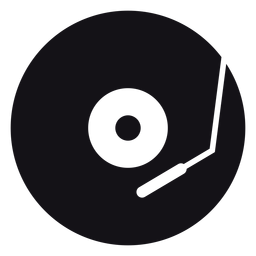 Silueta de grabación de música Silueta de grabación de música