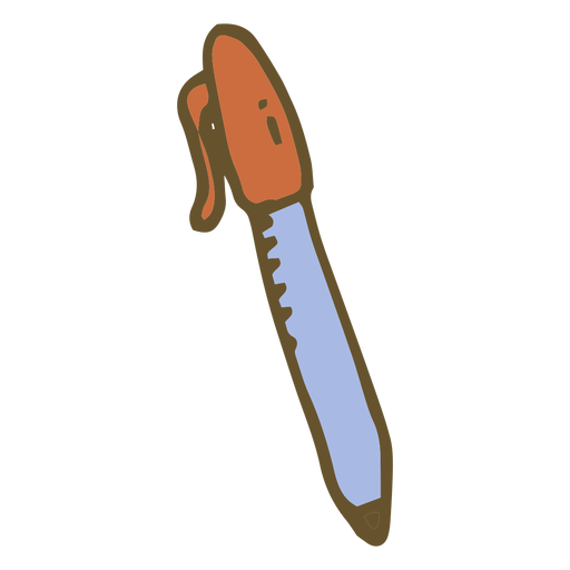 Pen flat PNG Design