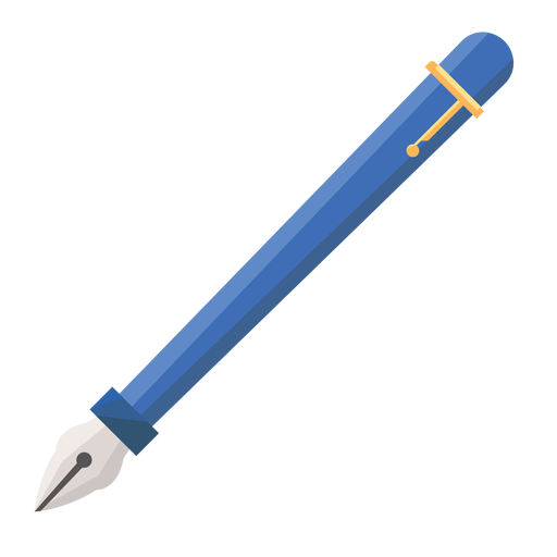 Pen illustration - Transparent PNG &amp; SVG vector file