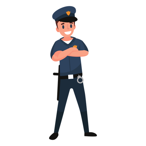 Policeman officer illustration