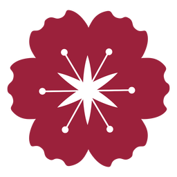 Mohnblumenschattenbild PNG-Design