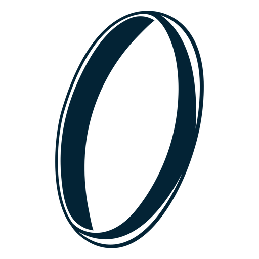 Ring silhouette design PNG Design