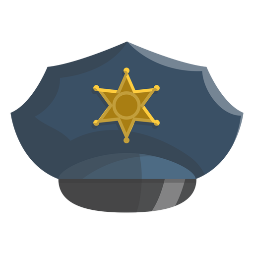 Service cap star illustration PNG Design