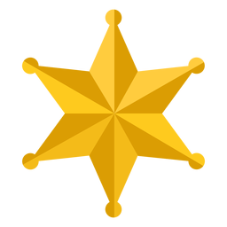 Ilustración de estrella Diseño PNG