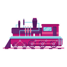 Locomotora de vapor tren piloto ilustración Locomotora de vapor tren piloto ilustración