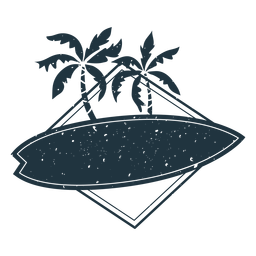Ilustração de prancha de surf Ilustração de prancha de surf