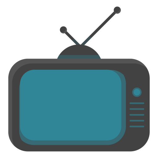 Fernsehwohnung PNG-Design