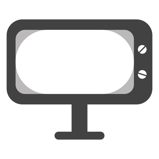 Television icon tv set PNG Design