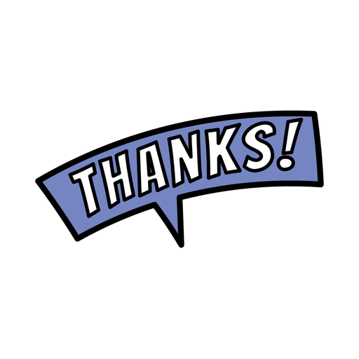 thanks sticker transparent png svg vector file thanks sticker transparent png svg