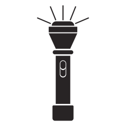 Torch silhouette PNG Design Transparent PNG