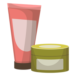 Ilustração do frasco do tubo Desenho PNG