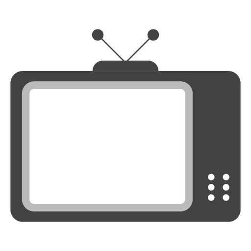 Silhueta de tela de antena de TV Desenho PNG