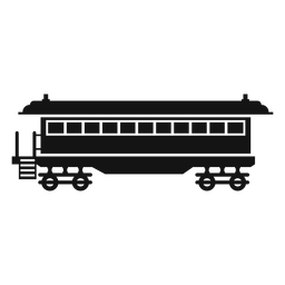 Wagon silhouette PNG Design
