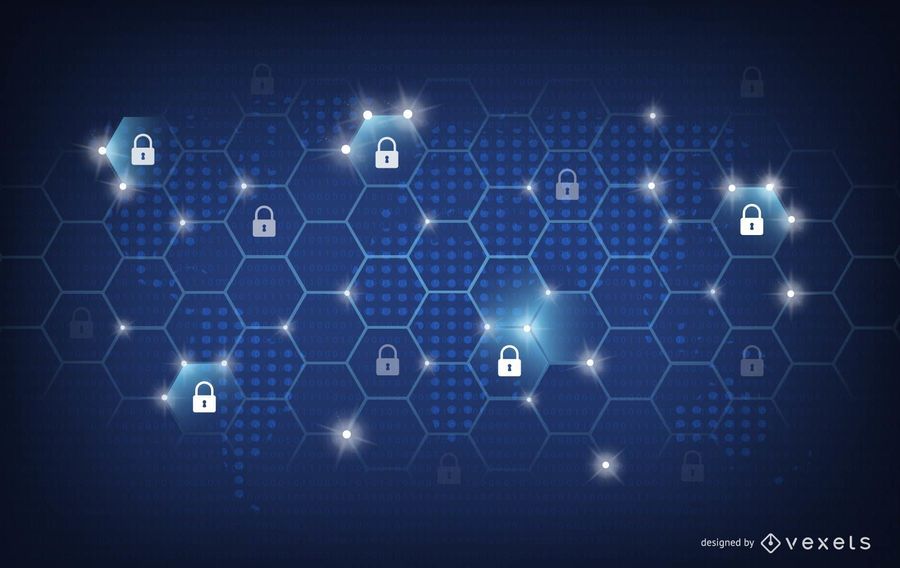 Security Background Design Security Background Design
